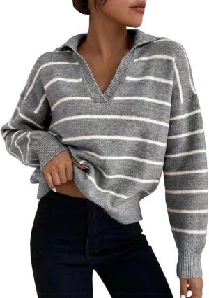 SHAOBGE Womens Sweaters Crop Half Zip Pullover Women Over Sized Sweaters Trendy Clothing for Women