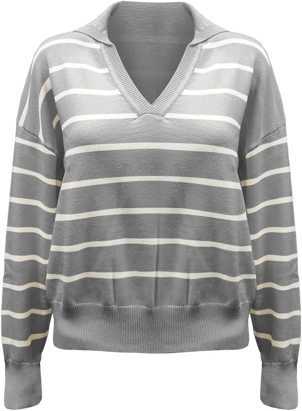 SHAOBGE Womens Sweaters Crop Half Zip Pullover Women Over Sized Sweaters Trendy Clothing for Women