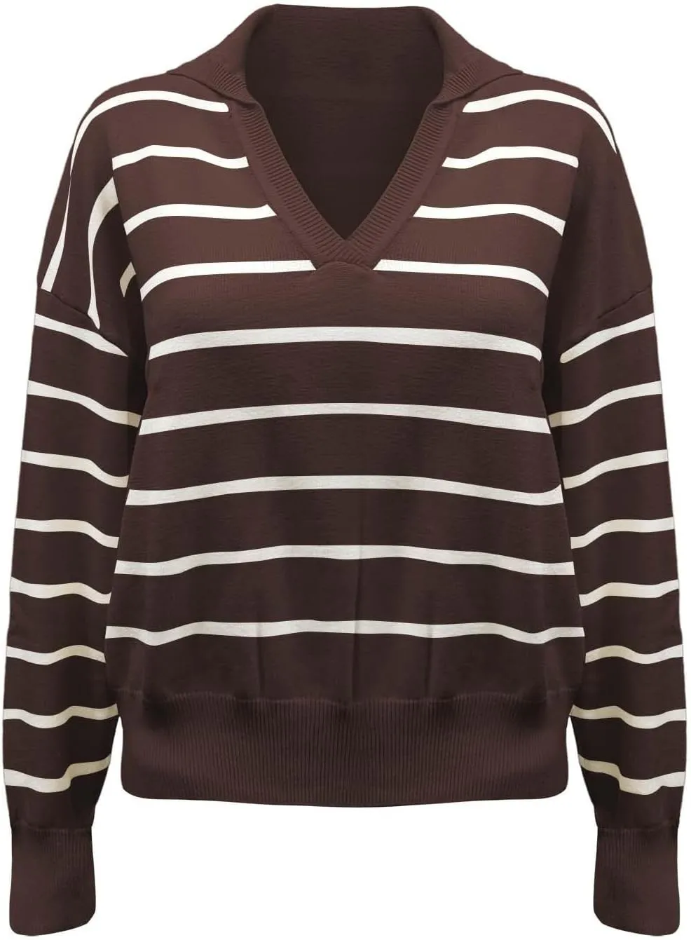 SHAOBGE Womens Sweaters Crop Half Zip Pullover Women Over Sized Sweaters Trendy Clothing for Women