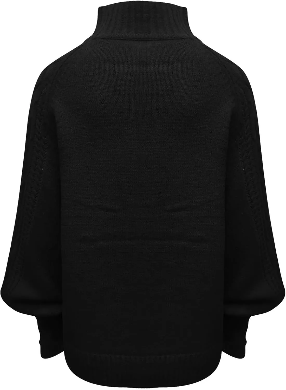 SHAOBGE Womens Sweaters Knit Pullover Sweater Women Polo Cardigan Sweaters for Women Red Striped Sweater