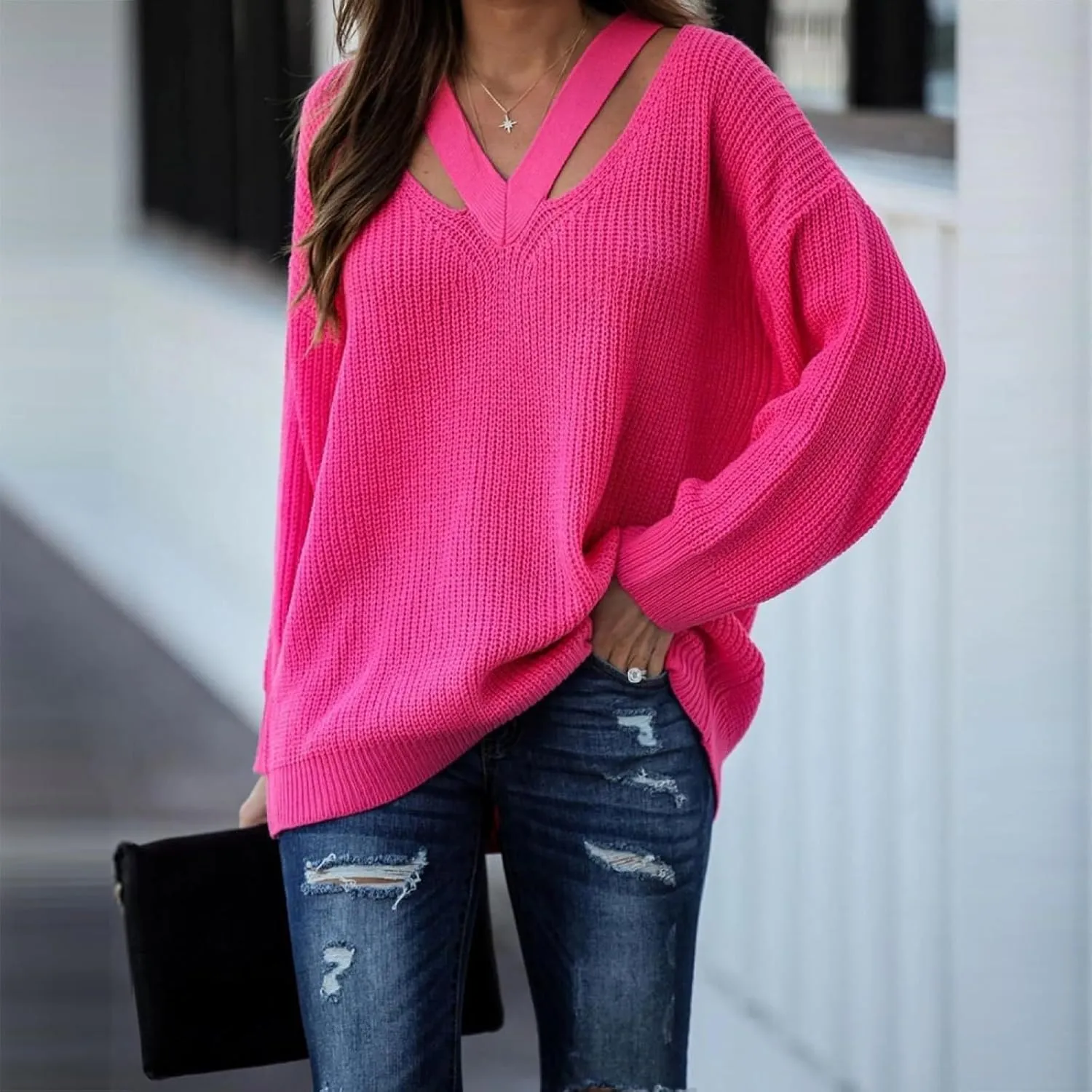 SHAOBGE Womens Sweaters Zipper Sweater Women Womens Fisherman Sweater Short Sweaters for Women