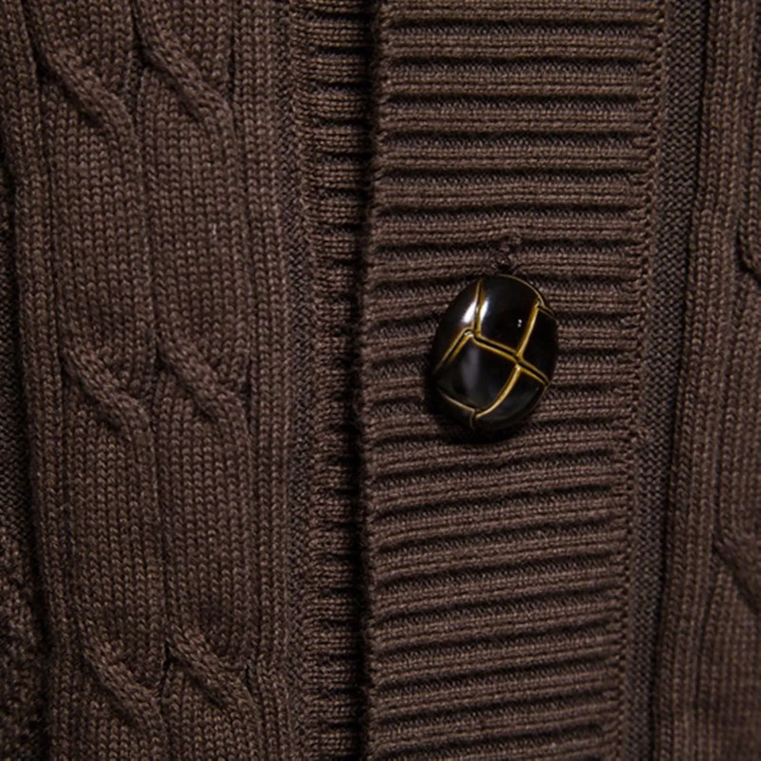 Slouchy Mens Cardigan Mens Fashion Large Solid Casual Warmth Cardigan Sweater Mens Wool Sweaters Cardigans