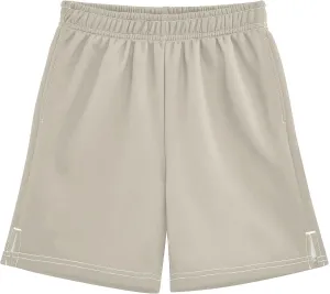 Solid Color Boys Athletic Shorts Quick Dry Active Youth Shorts with Pockets for Kids