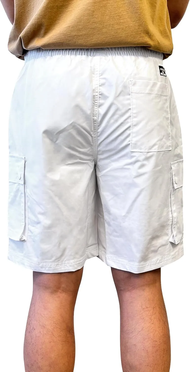Southpole Men's Quick Dry Water Resistant Cargo Shorts, Inseam 9"