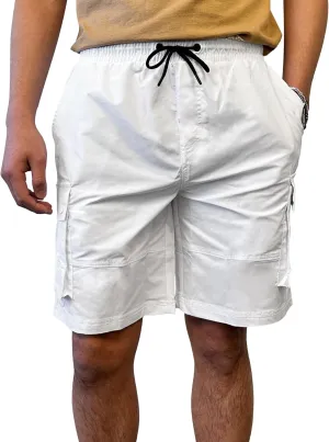 Southpole Men's Quick Dry Water Resistant Cargo Shorts, Inseam 9"