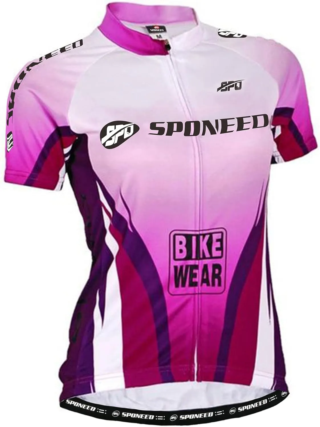 sponeed Women Bike Clothes Fashion Cycling Jersey and Shorts Set 3D Gel Short Sleeve