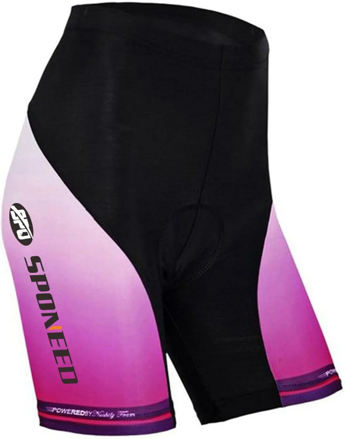 sponeed Women Bike Clothes Fashion Cycling Jersey and Shorts Set 3D Gel Short Sleeve
