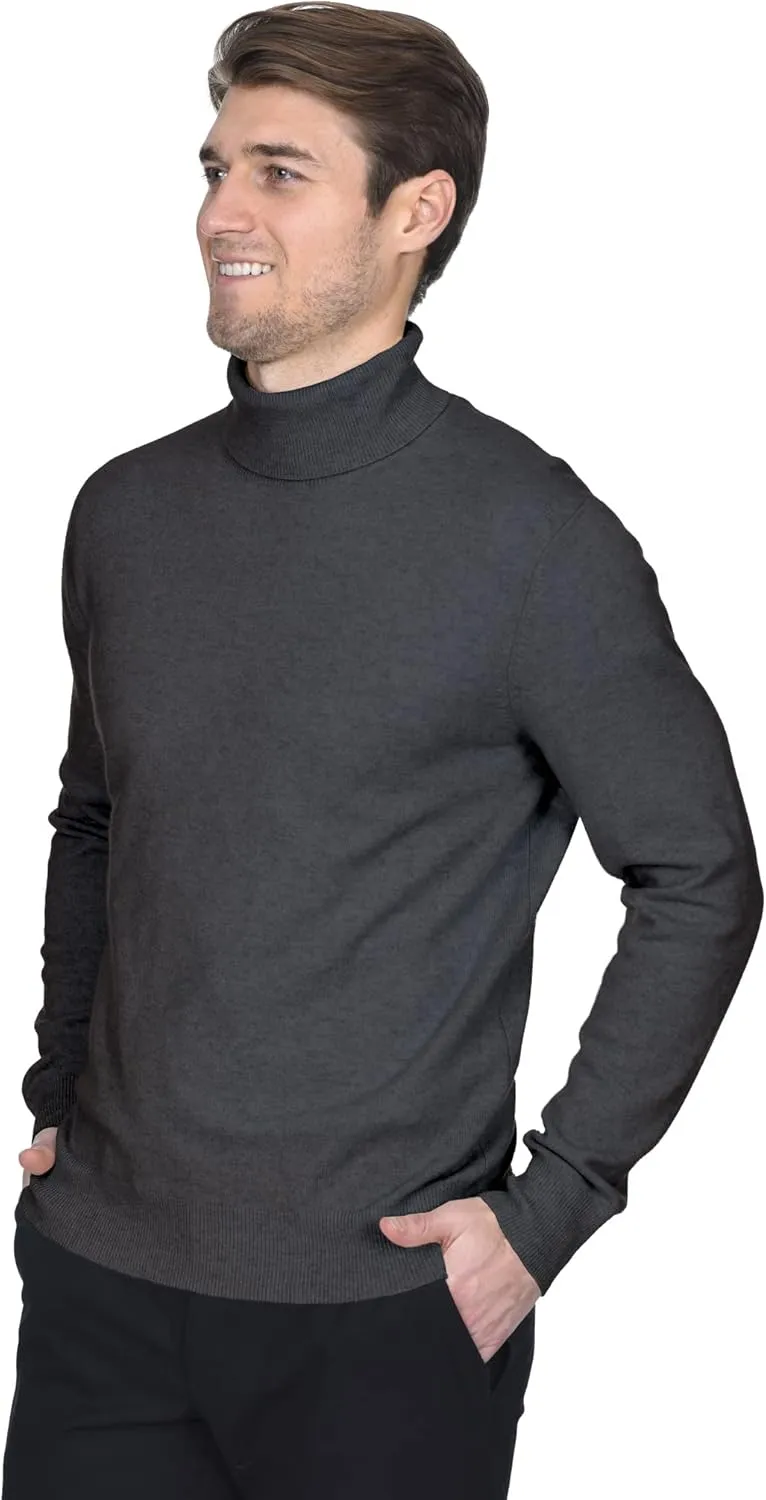 State Fusio Turtleneck Merino Wool Sweater - Long Sleeve Pullover for Men