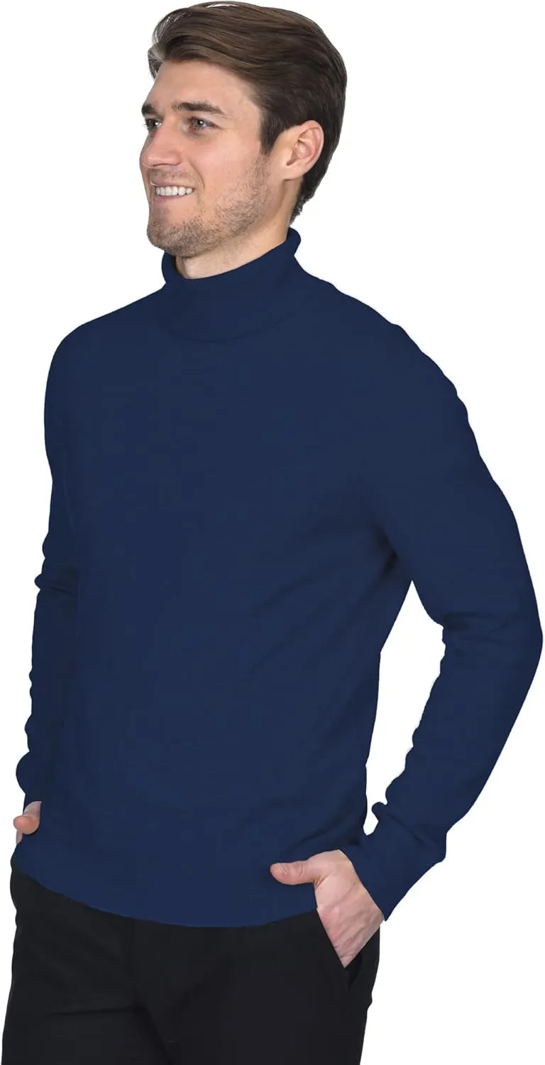 State Fusio Turtleneck Merino Wool Sweater - Long Sleeve Pullover for Men