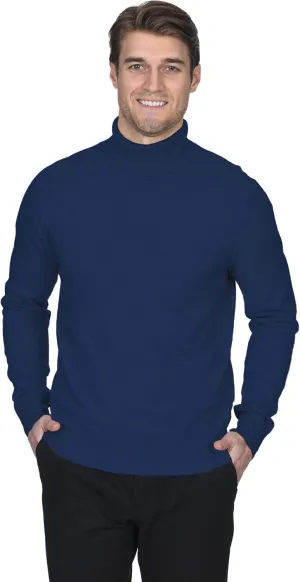 State Fusio Turtleneck Merino Wool Sweater - Long Sleeve Pullover for Men