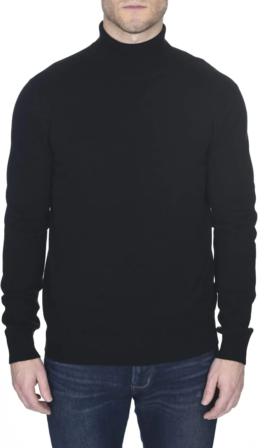 State Fusio Turtleneck Merino Wool Sweater - Long Sleeve Pullover for Men