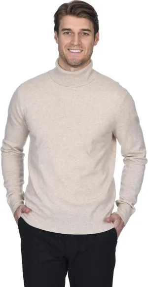State Fusio Turtleneck Merino Wool Sweater - Long Sleeve Pullover for Men