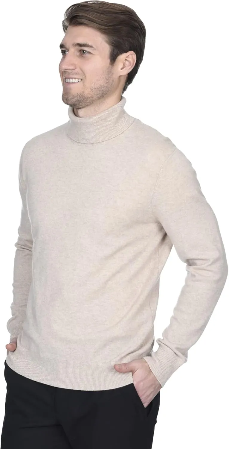 State Fusio Turtleneck Merino Wool Sweater - Long Sleeve Pullover for Men