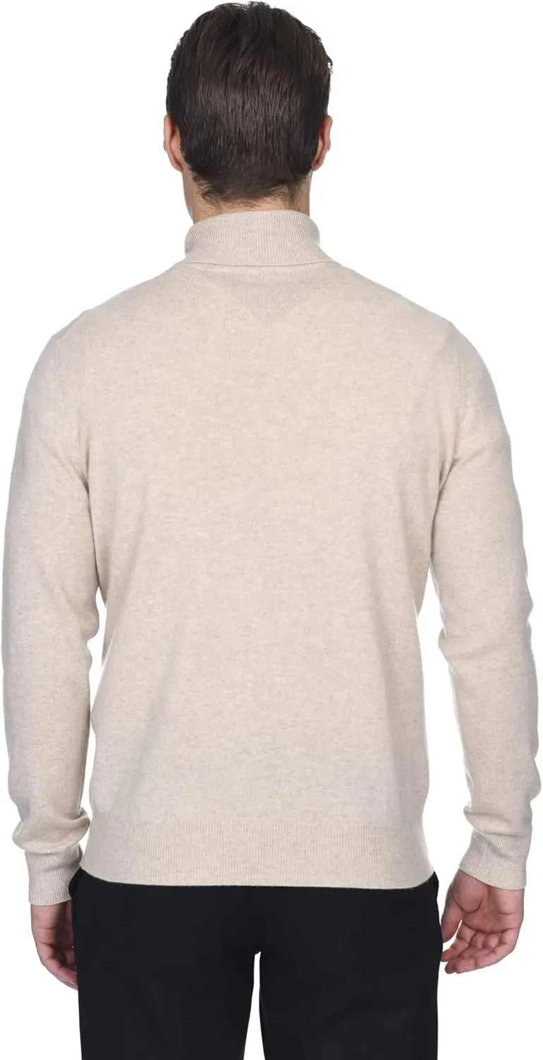 State Fusio Turtleneck Merino Wool Sweater - Long Sleeve Pullover for Men