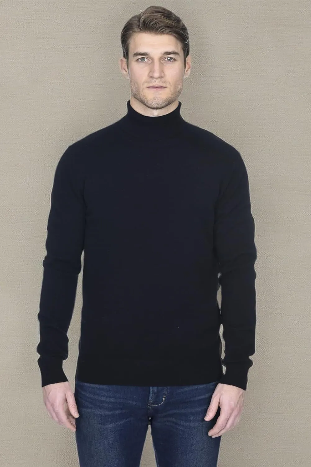 State Fusio Turtleneck Merino Wool Sweater - Long Sleeve Pullover for Men