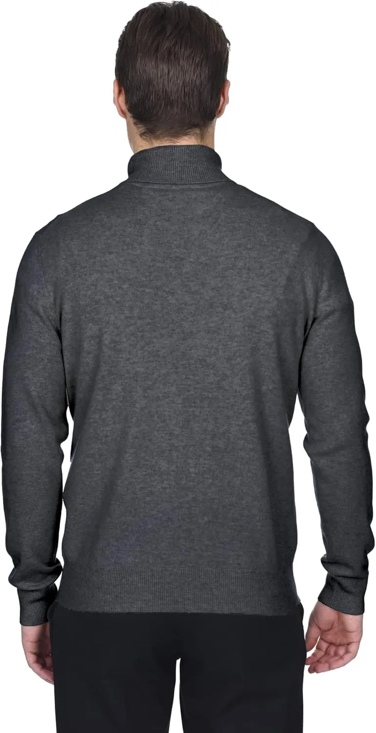 State Fusio Turtleneck Merino Wool Sweater - Long Sleeve Pullover for Men