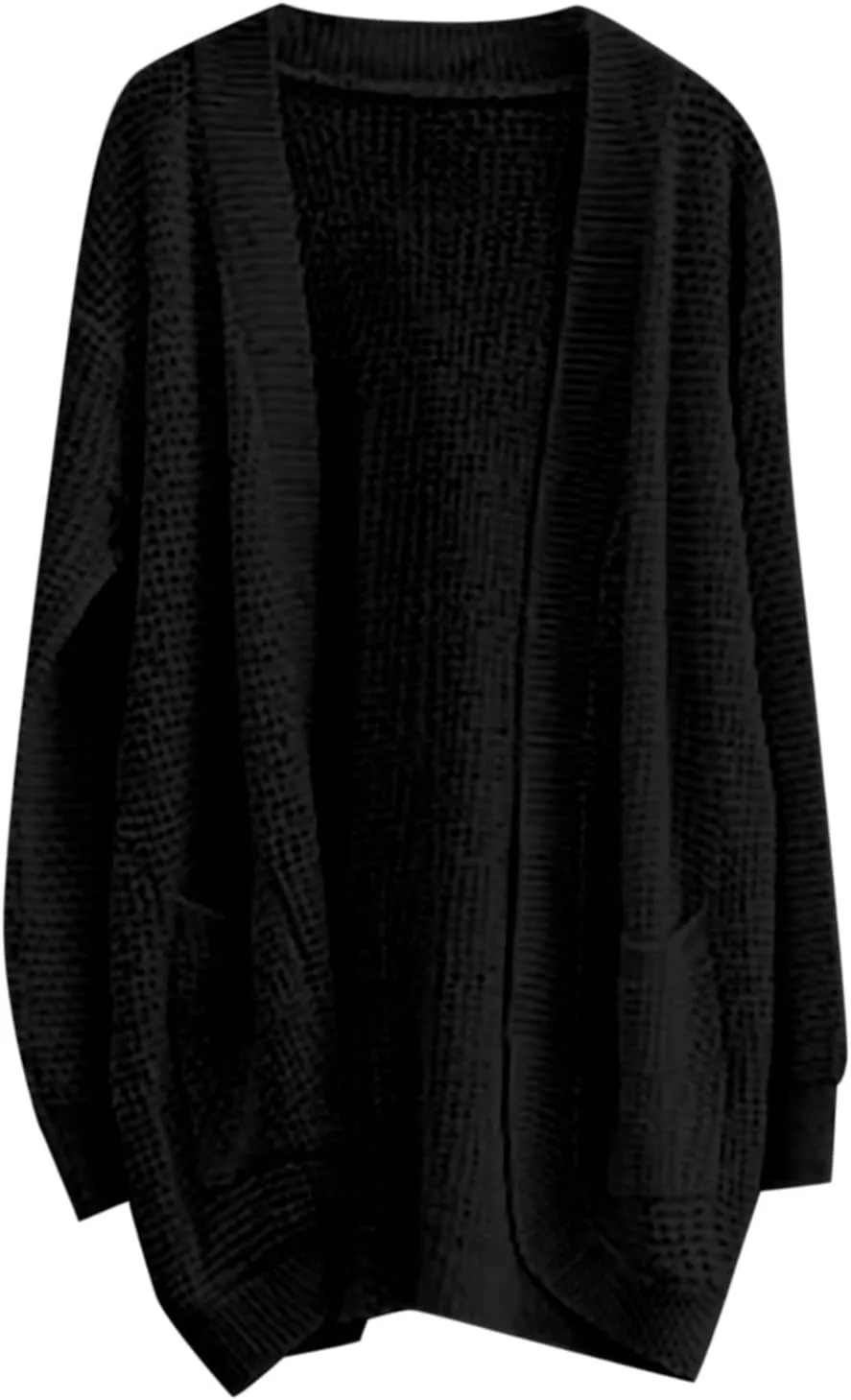 Sweater Dress for Women Women Cardigan Breasted Large Long Single Sleeves Coat Women's Long Sleeve Oversized Long