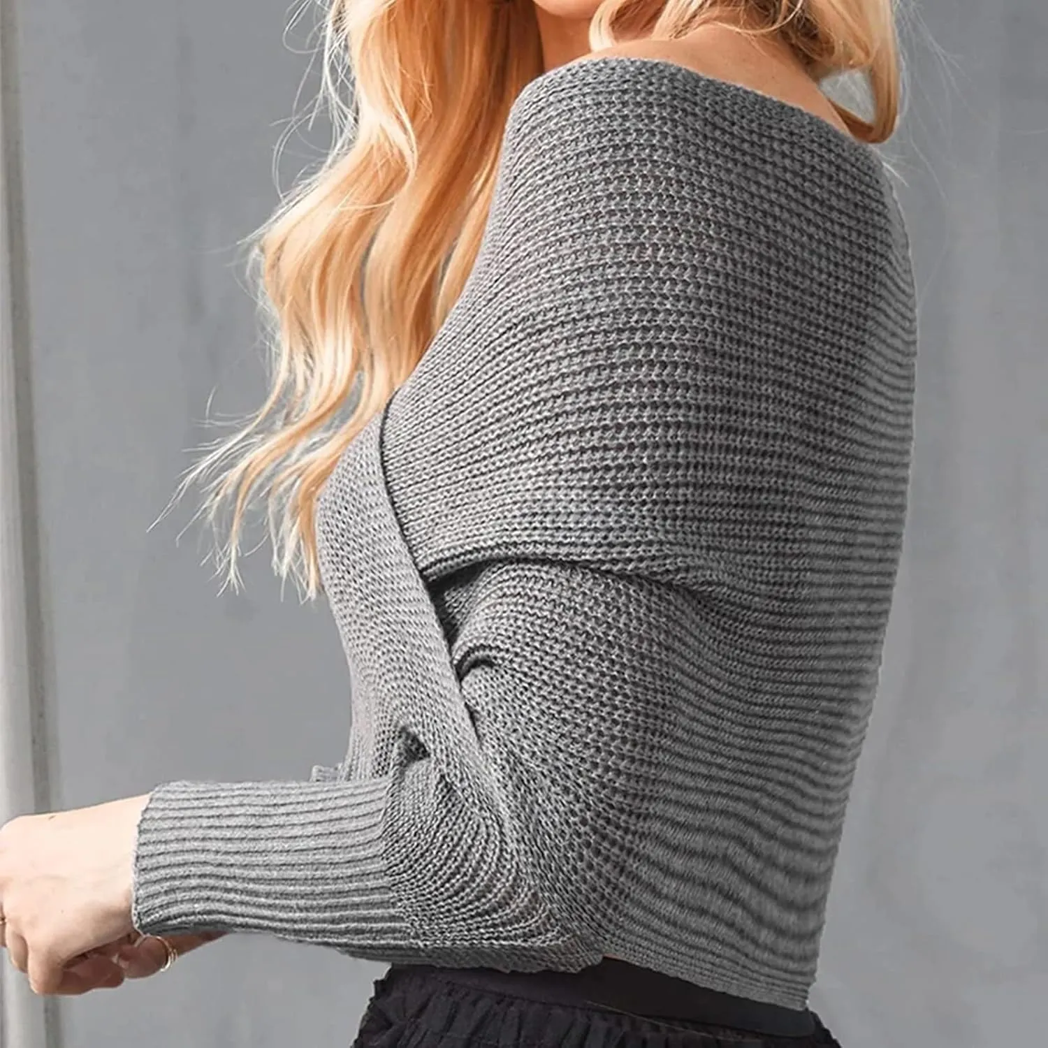 Sweater Scarf with Sleeves,Knitted Cable Wrap,Shrugs for Women,Knitted Wrap,Knitted Scarf with Sleeves for Women