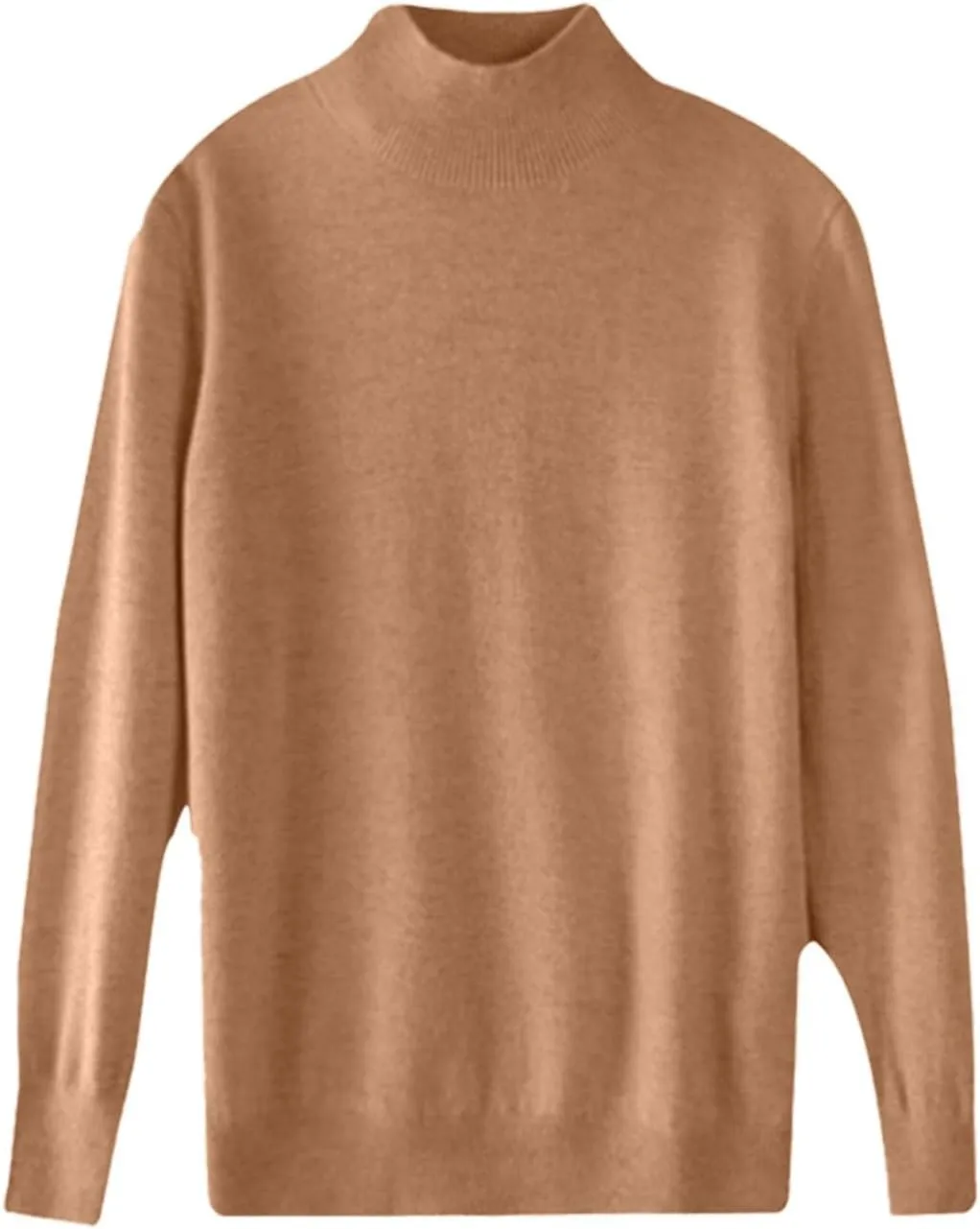 Sweaters for Women Long Sleeve Trendy Jumper Knitted Pullover Soft Warm 100% Cashmere Sweater Tops Clearance
