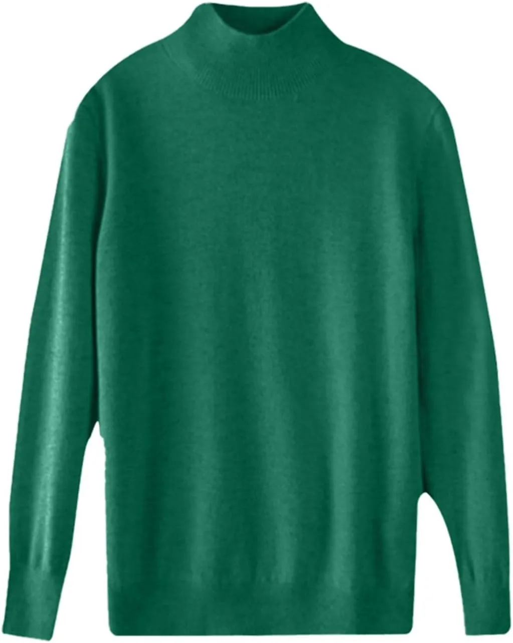 Sweaters for Women Long Sleeve Trendy Jumper Knitted Pullover Soft Warm 100% Cashmere Sweater Tops Clearance