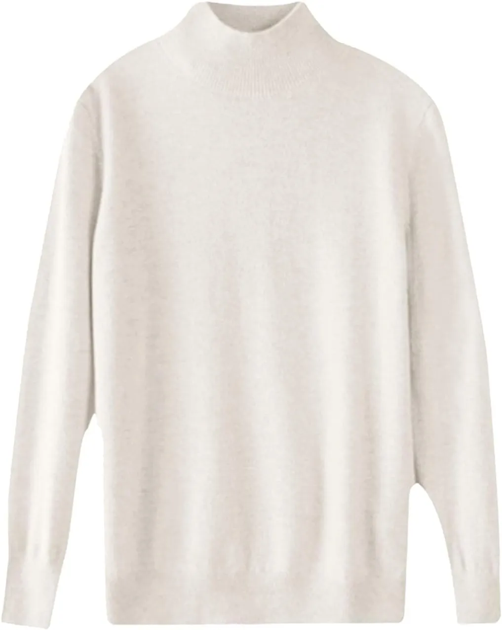 Sweaters for Women Long Sleeve Trendy Jumper Knitted Pullover Soft Warm 100% Cashmere Sweater Tops Clearance