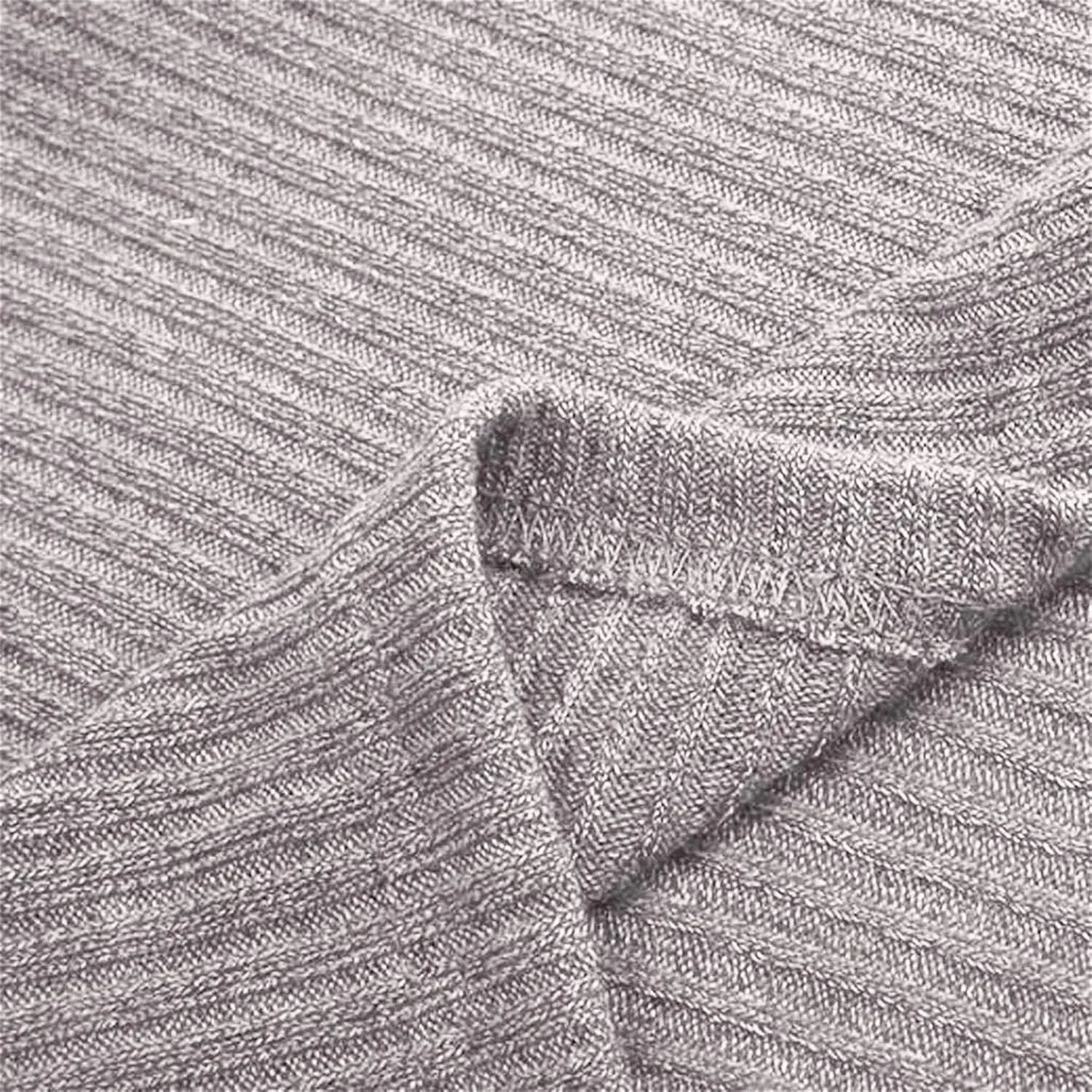 Sweaters for Women Trendy 2023 Fall Fashion Knitted Tops Plus Size Long Sleeve High Neck Pullover Sweaters