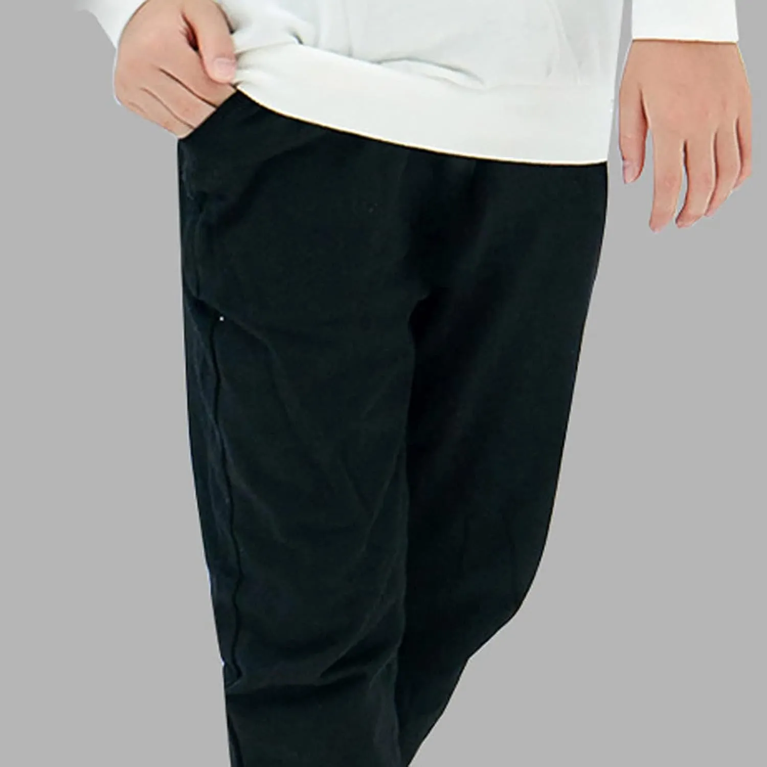 Toddler Boys Girls Sweatpants Baby Active Joggers High Elastic Waist Solid Pull On Trousers Sport Pants for Kids