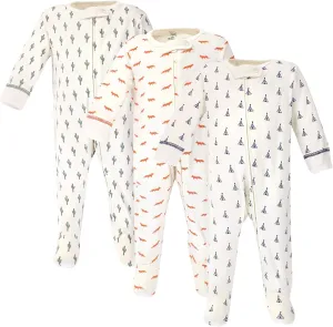 Touched by Nature Baby Girls' Organic Cotton Sleep and Play