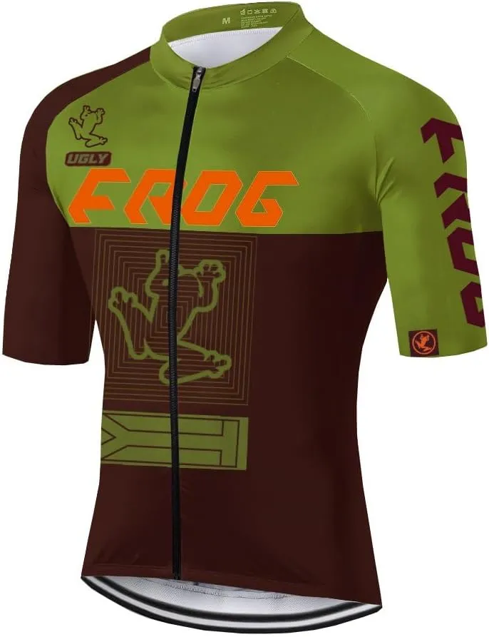 UGLY FROG Men's Shorts Bib and Jersey Cycling Kits Set Road Bike MTB Downhill Jersey Outdoor Riding Sportswear