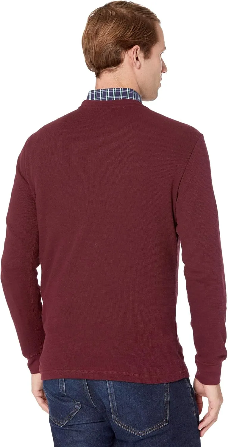 U.S. Polo Assn. Men's Long Sleeve Crew Neck Solid Thermal Shirt