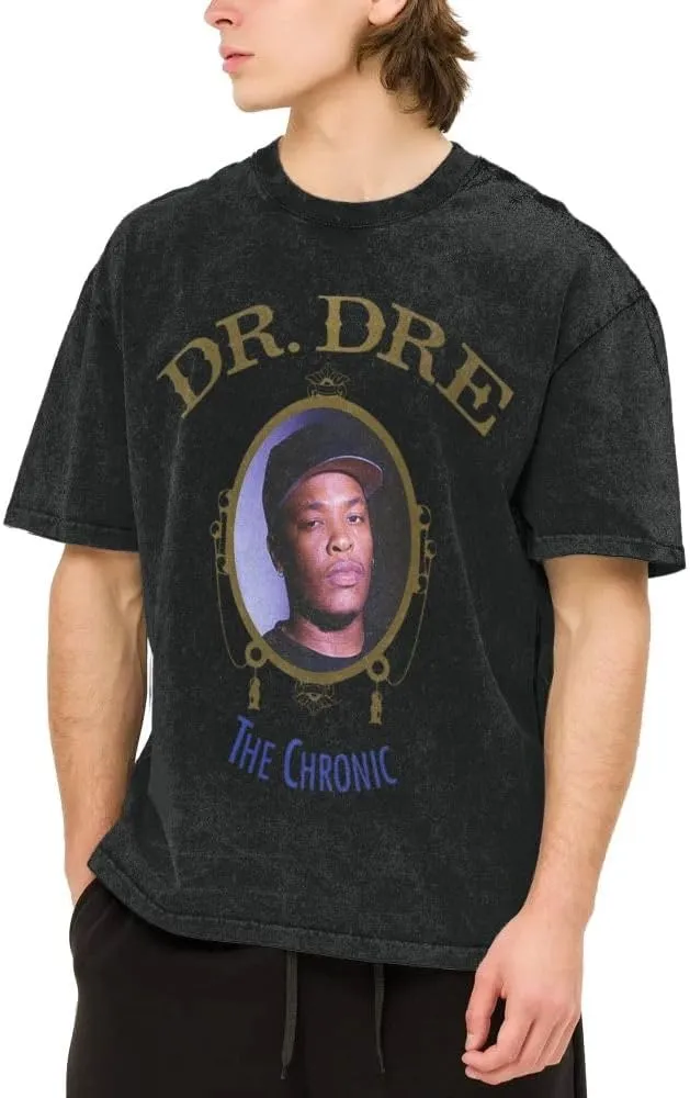 Vintage Oversized Man's T Shirt Round Neck Cotton T-Shirts Tee;Tee