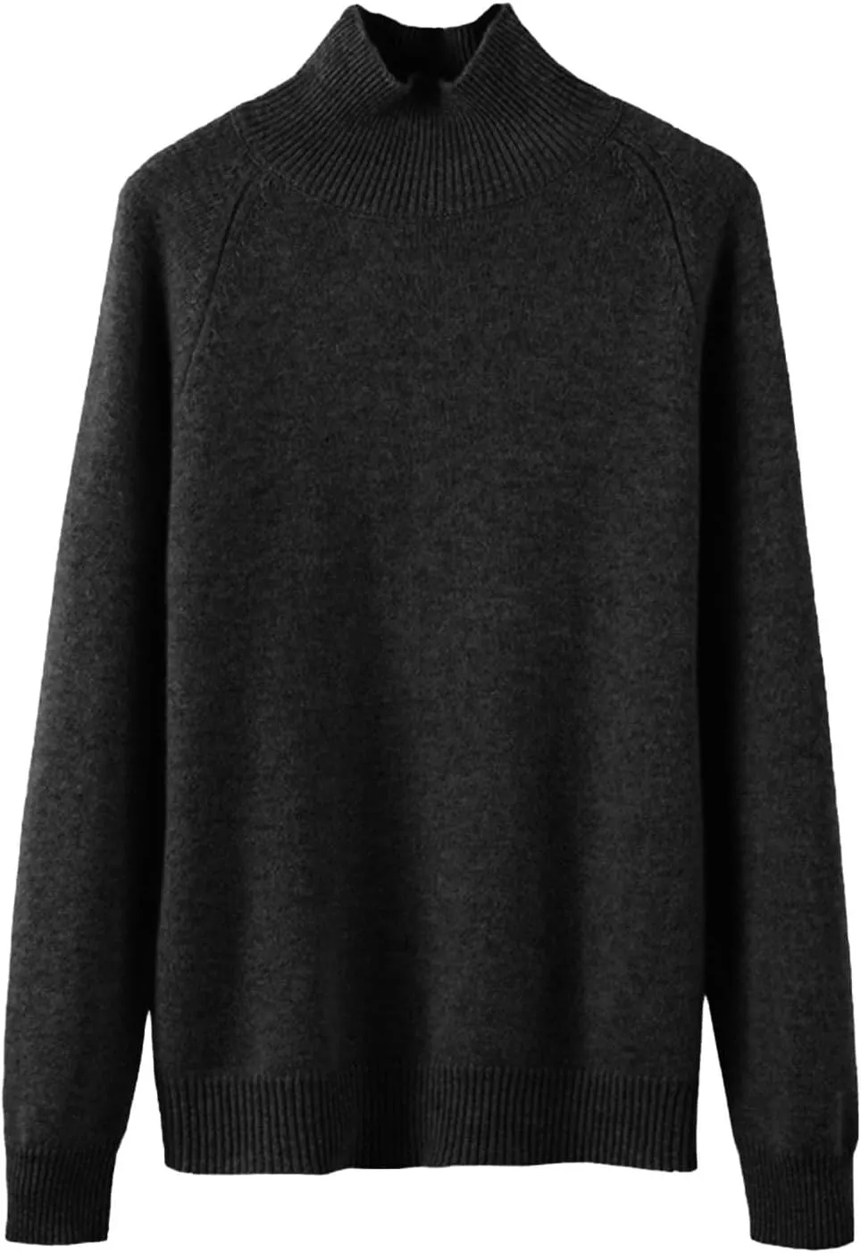 Winter Sweaters for Women Long Sleeve Mock Neck Knit Wool Pullover Fall Sweaters 2024 Trendy