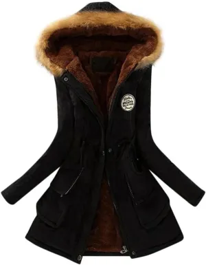 Winter Warm Faux Fur Coat Women Cropped Puffer Jackets Fashion Dresses Formal Fuzzy Cardigans
