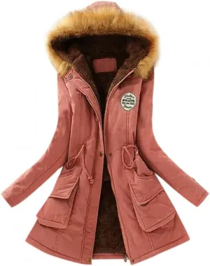 Winter Warm Faux Fur Coat Women Cropped Puffer Jackets Fashion Dresses Formal Fuzzy Cardigans