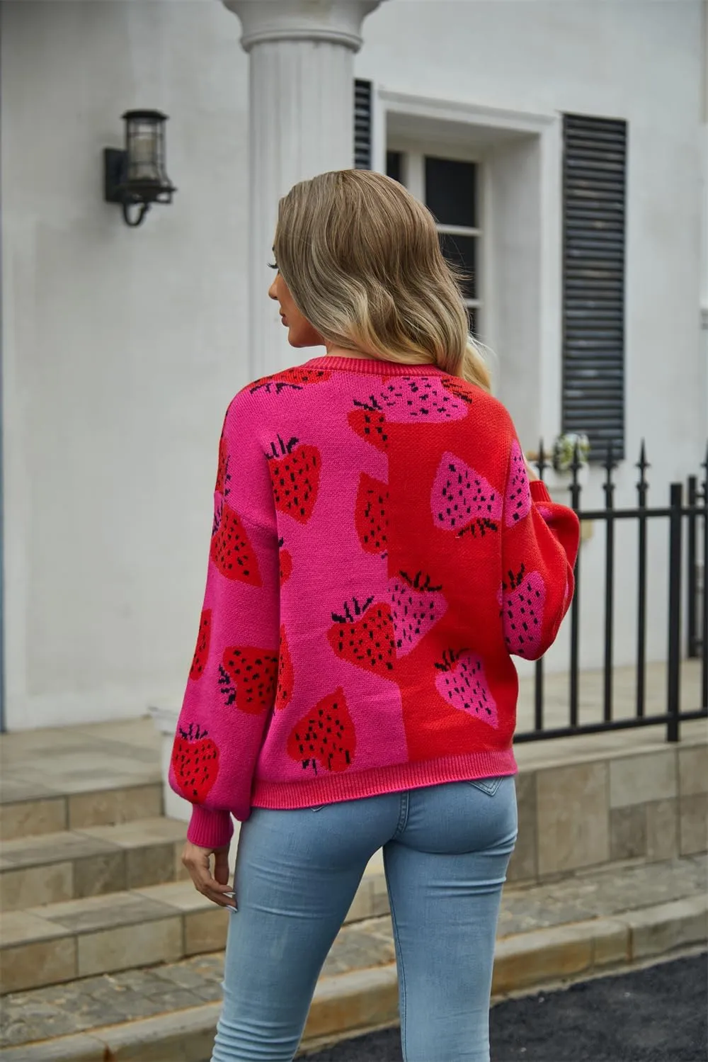 Women Floral Cropped Cardigan Fall Long Sleeve Open Front Daisy Print Knit Sweaters Vintage Y2k Outerwear