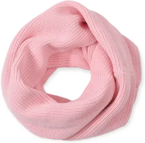 Women's 100% Organic Cotton Knit Infinity Scarf, Thick Soft Stretch Warm Unique Eco-Friendly Non-Toxic (5 COLORS)