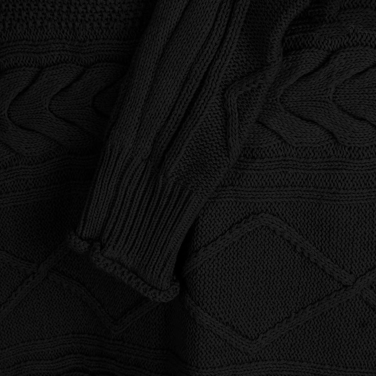 Womens 2023 Trendy Fall Turtleneck Sweaters Oversized Chunky Knitted Sweaters Batwing Long Sleeve Pullover Tops