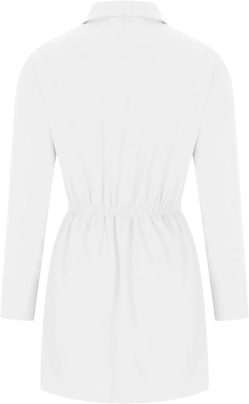 Womens Blazers Dress Fall Fashion Business Casual Suit Jackets with Pockets Long Sleeved Lapel Solid Tailored Jackets