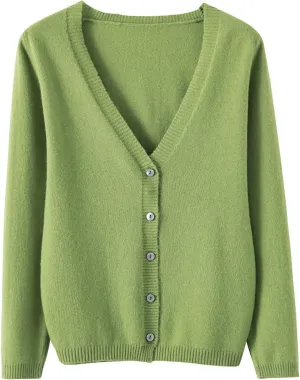 Women's Cable Knit Open Front Cardigans Sweater Casual Sweater Warm Top Button Down Loose Cardigan Outwear Womens