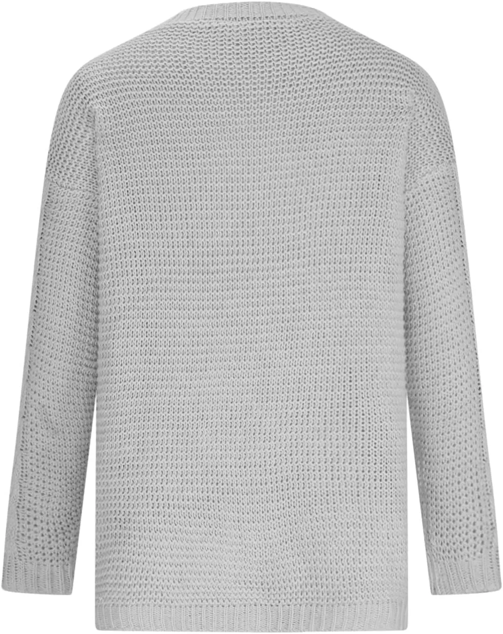 Womens Cable Knit Sweater Long Sleeve Chunky Sweaters Warm Loose Casual Trendy Sweaters
