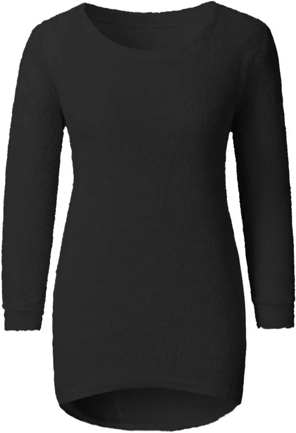 Womens Pullover Sweater Oversized Fuzzy Wool Christmas Long Sleeved for Women Fall Winter Cozy Fashioable Outfit