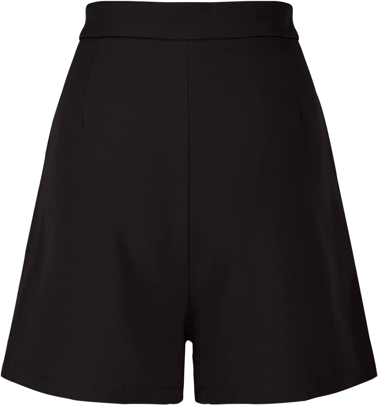 Women's Summer Dressy Casual Elastic Waist Wide Leg Suit Tailored Shorts Comfy Elegant Work Trouser Shorts Blazer Pants 2025