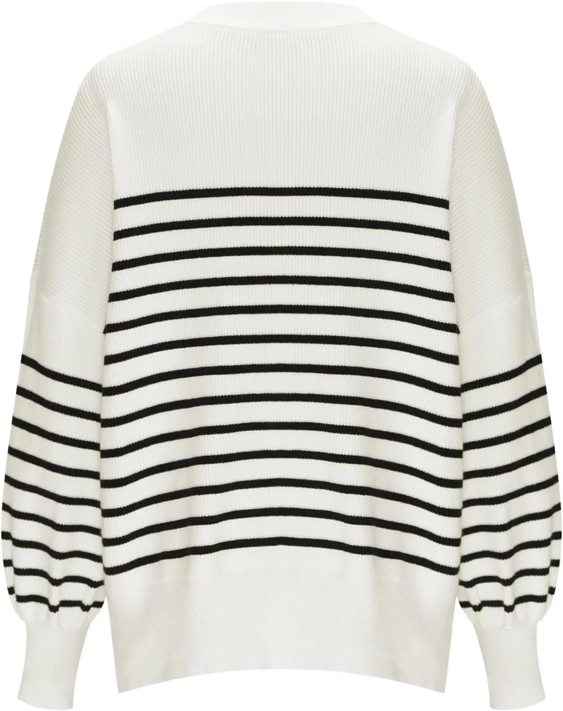 Womens Sweaters Fall 2024 Striped Oversized Sweater Turtleneck Pullover Fashion Outfit Winter Trendy Clothes