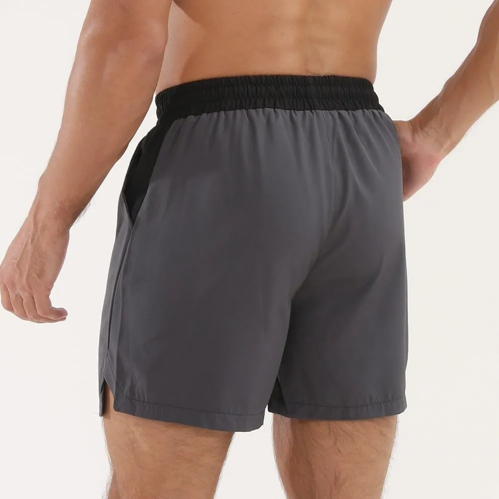 Xiaojmake Mens Gym Shorts Quick Dry Quick Dry 5" Workout Shorts Lightweight Sports Running Basketball Shorts Swim Trunks