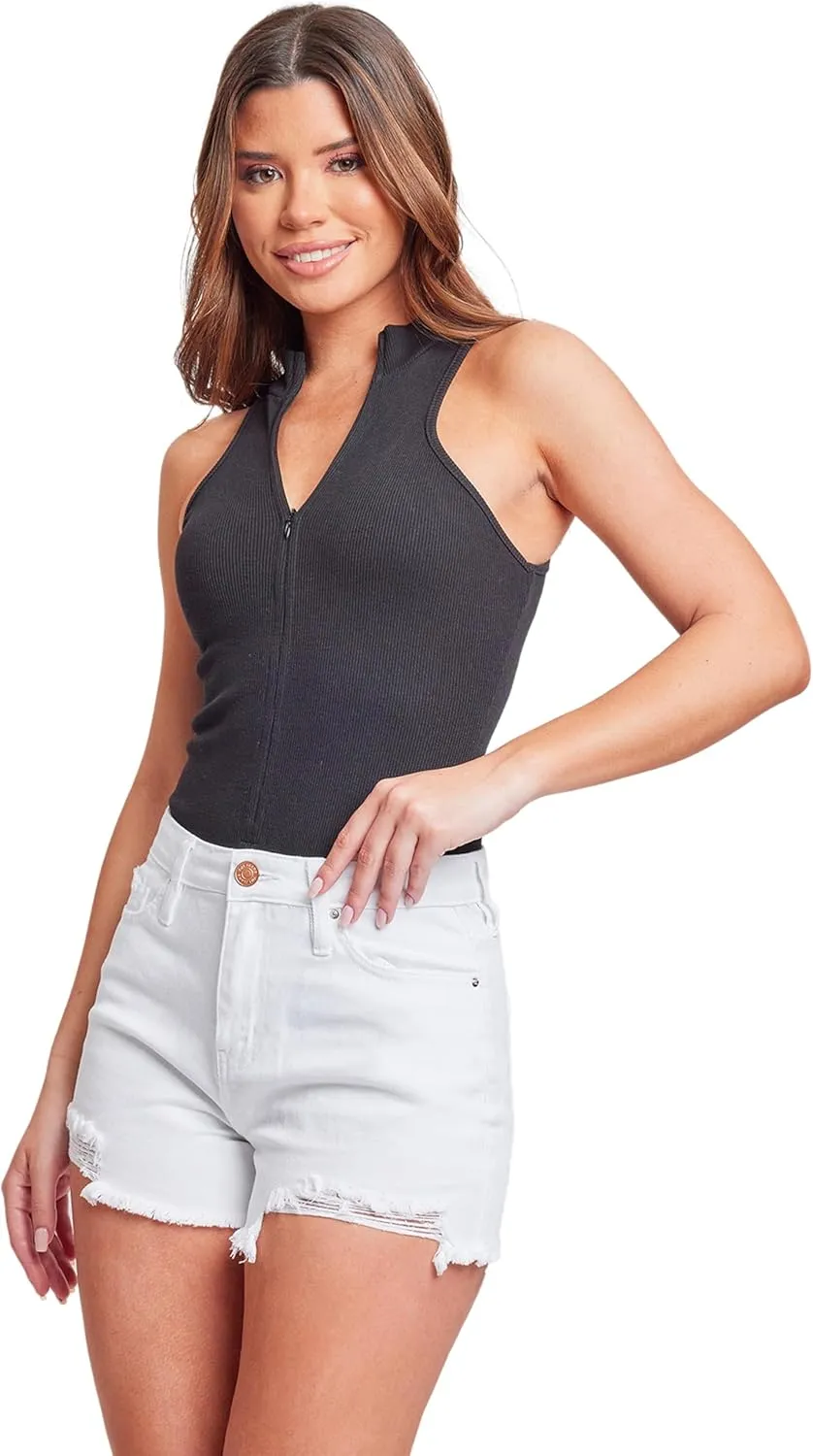 YMI Jeans Women's Festival Shorts Denim
