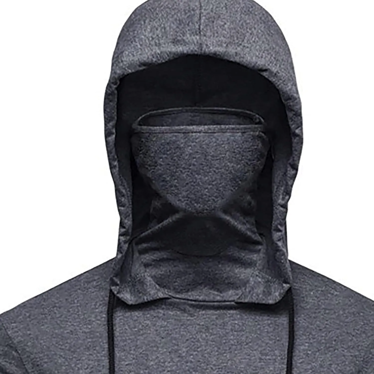 Ymosrh Mens Shirts with Hoodies Long Sleeve T Shirts Athletic Running Gym Workout Casual Hooded Tee Top Shirt, M-3XL